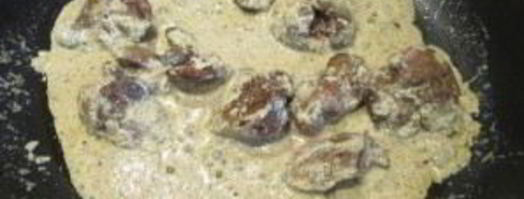 печень под соусом. Шаг 4