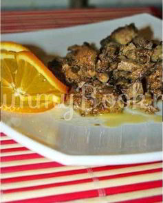 Печень с апельсинами