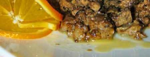 печень с апельсинами. Шаг 24