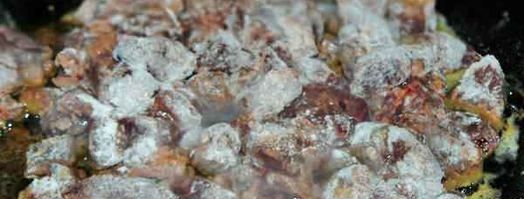 печень с апельсинами. Шаг 11