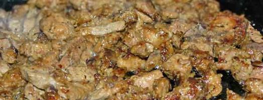 печень с апельсинами. Шаг 13