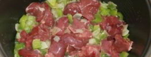 печень с рисом. Шаг 3