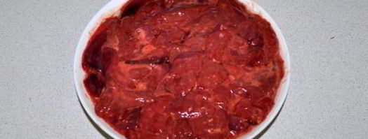 печень с восточным соусом. Шаг 3