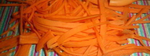 печень со стрелками чеснока. Шаг 6