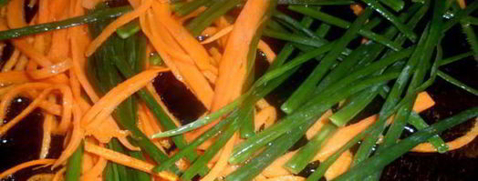 печень со стрелками чеснока. Шаг 8