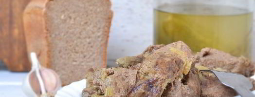 печень тушеная в молоке. Шаг 12