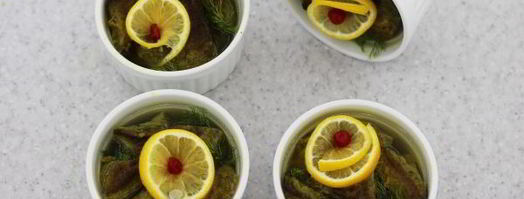 печень в лимонном желе. Шаг 11