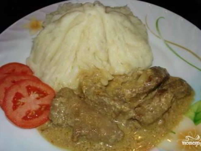 Рецепт печени в скороварке