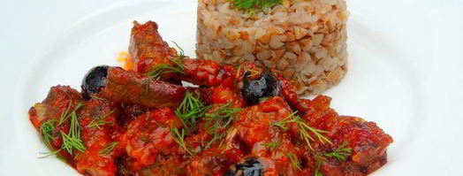 печенка в пикантном соусе. Шаг 9