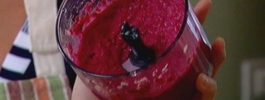 печенье из пармезана со свекольным песто. Шаг 13