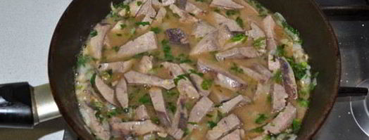 свиная печень в соусе. Шаг 7