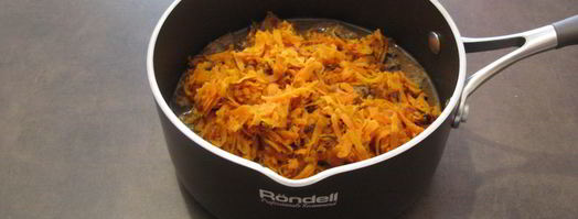 тушеная куриная печень. Шаг 6