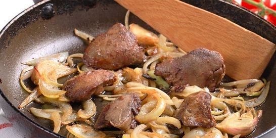 Жареная гусиная печень