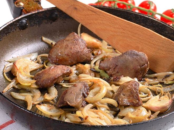 Рецепт жареной гусиной печени