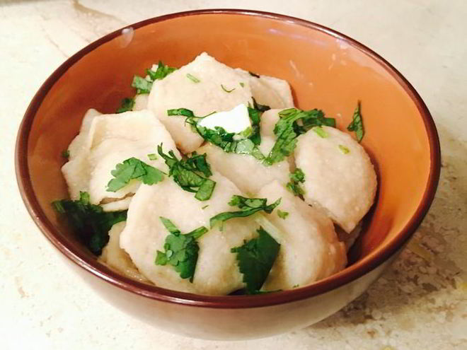 Рецепт диетических пельменей из теста без муки