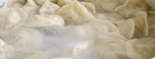 домашние пельмени с мясом. Шаг 12