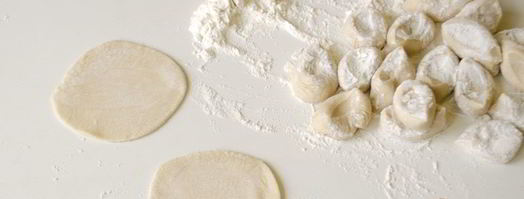 домашние пельмени с мясом. Шаг 6