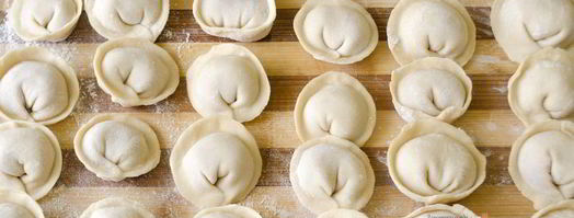 домашние пельмени с мясом. Шаг 10