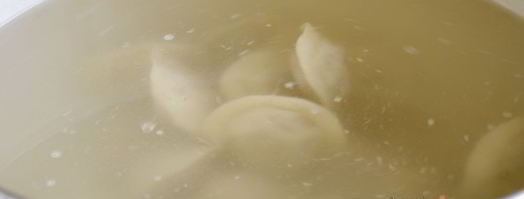 домашние пельмени с мясом. Шаг 11