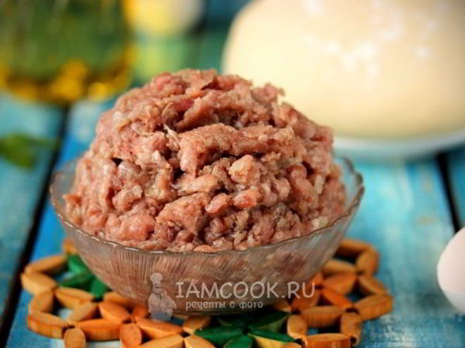 Рецепт фарша для пельменей