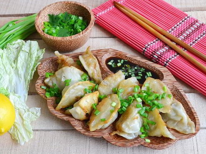 Рецепт гедзе японские пельмени