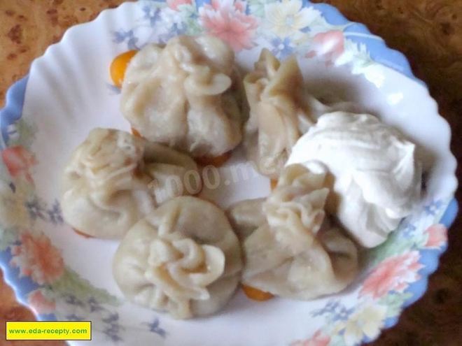 Рецепт китайских пельменей с креветками грибами и мясным фаршем