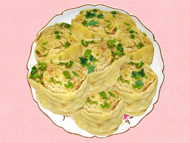 Рецепт ленивых пельменей с капустой и мясом