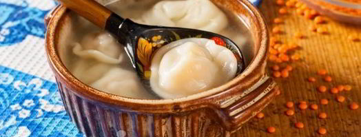 пельмени с чечевицей. Шаг 17