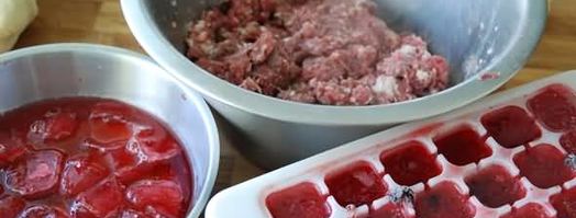 пельмени с фаршем и соком ягод. Шаг 9