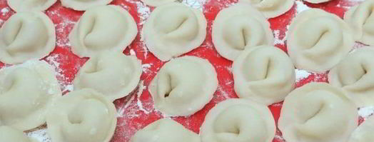 пельмени с грибами в горшочках в духовке. Шаг 14