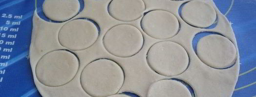 пельмени с гусем, гречкой и овощами. Шаг 14