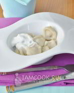 Пельмени с куриной грудкой и свиным фаршем