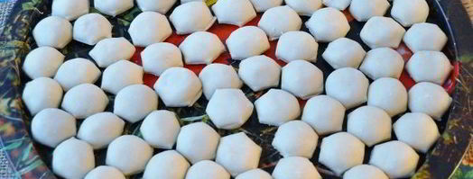 пельмени с куриной грудкой и свиным фаршем. Шаг 8