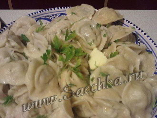 Рецепт пельменей с квашеной капустой