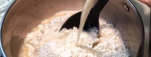 пельмени с рыбой и белыми грибами. Шаг 3