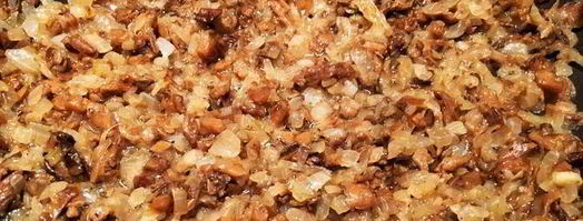 пельмени с рыбой и белыми грибами. Шаг 9