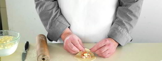 пельмени с рыбой. Шаг 6