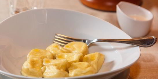 Пельмени с творогом