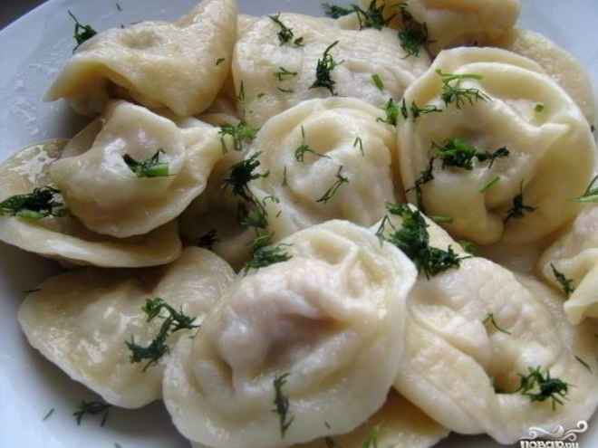 Рецепт пельменей с уксусом