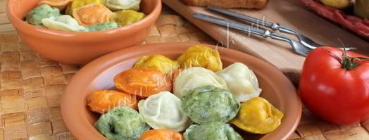 пельмени цветные. Шаг 15