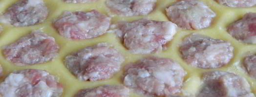 пельменное тесто на желтках. Шаг 5