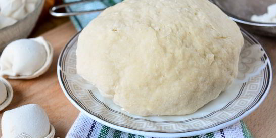 Тесто для пельменей на кипятке