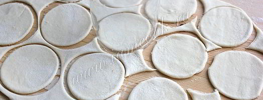 тесто для пельменей на молоке и сметане. Шаг 10