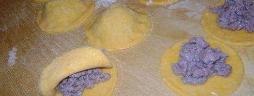 тыквенные пельмешки. Шаг 7