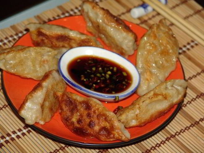 Рецепт яков гедза — японских жареных пельменей