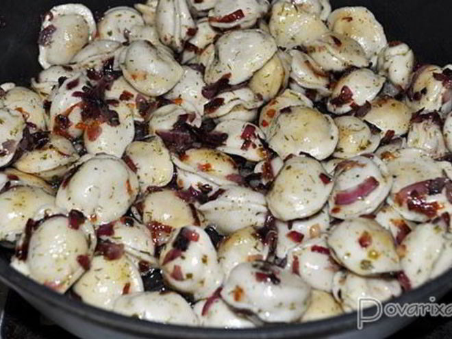 Рецепт жаренных пельменей