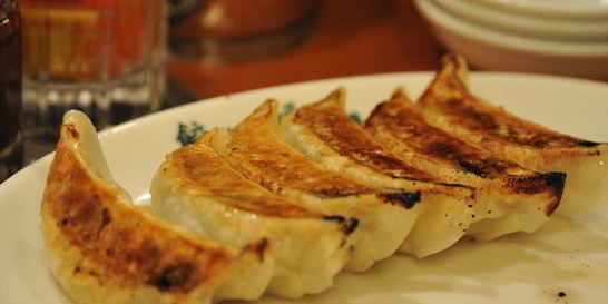 Жареные пельмени