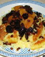 Азербайджанский сладкий плов с изюмом и сухофруктами