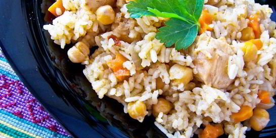 Ивитма палов — Плов с нутом