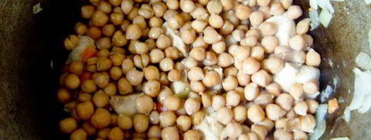 ивитма палов — плов с нутом. Шаг 7